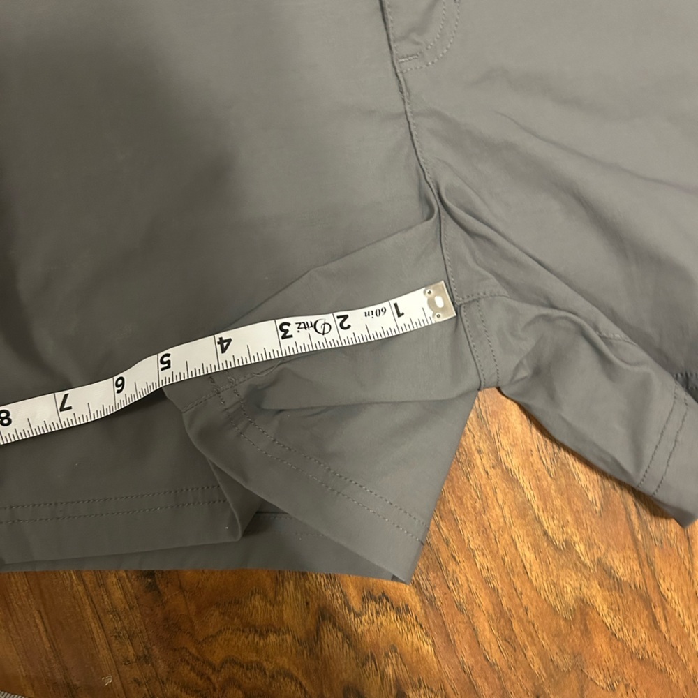 Charcoal Gray Cargo Shorts With Pockets Eddie Bauer Summer Outdoors Camping - Picture 6 of 10
